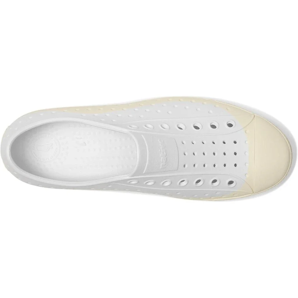 Native Shoes Jefferson Wanderfoam Roam Men's 5 White Slip-On Perfoared HAWK245 - Picture 10 of 12